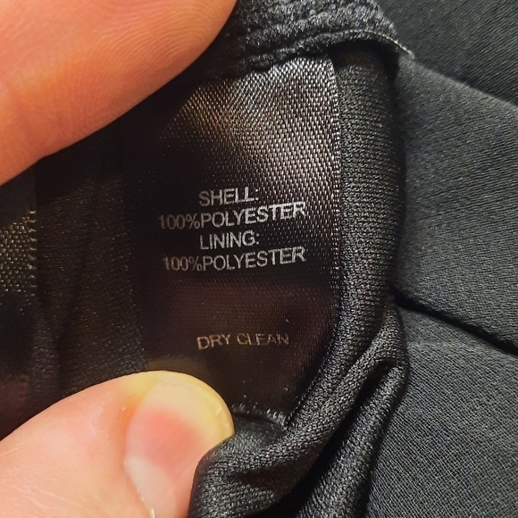 WHBM (Size 6) Black Midi Dress - Picture 7 of 7